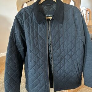 J. Crew Quilted Black Lightweight Jacket